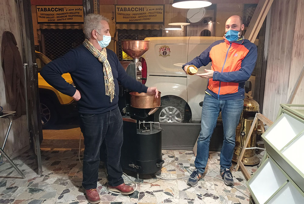 La tostatura dei grani, con Roberto Messineo e Massimiliano Spigolon